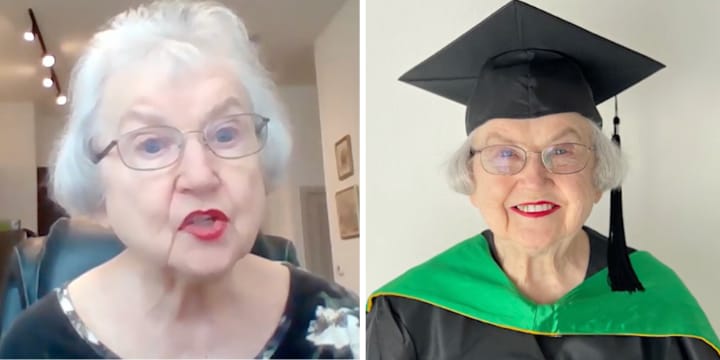 90-Year-Old Woman Becomes Oldest Person Ever To Earn Master’s Degree