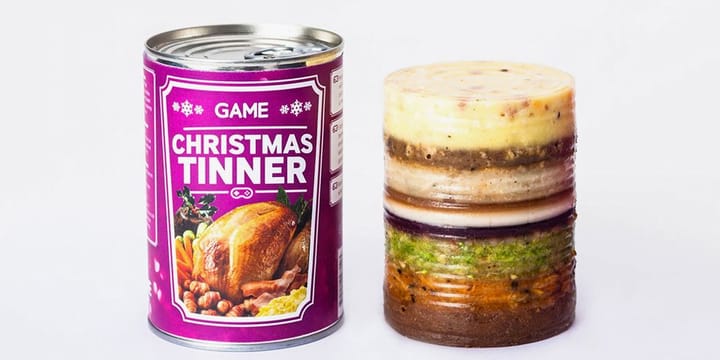 christmas dinner can