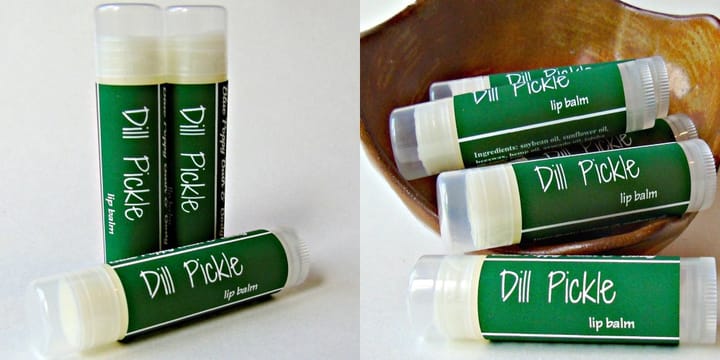 dill pickle lip balm