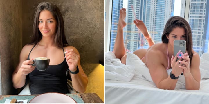 Bodybuilder Called ‘Kendall Jenner On Steroids’ Makes A Living Posting Arm Wrestling Content
