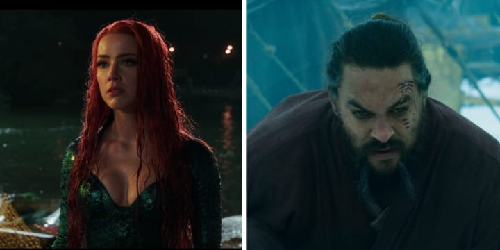 Amber Heard Says Jason Momoa Purposely Dressed Like Johnny Depp To Mess With Her On Aquaman 2 Set