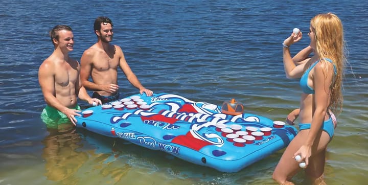 inflatable beer pong table