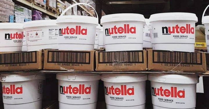 costco nutella