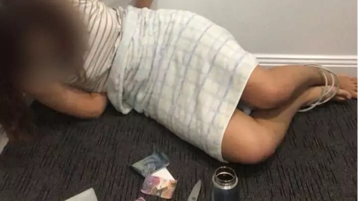 fake kidnapping