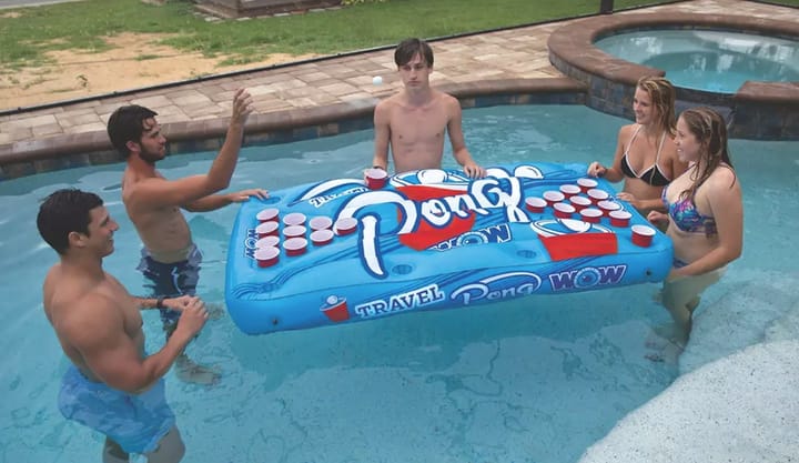 inflatable beer pong