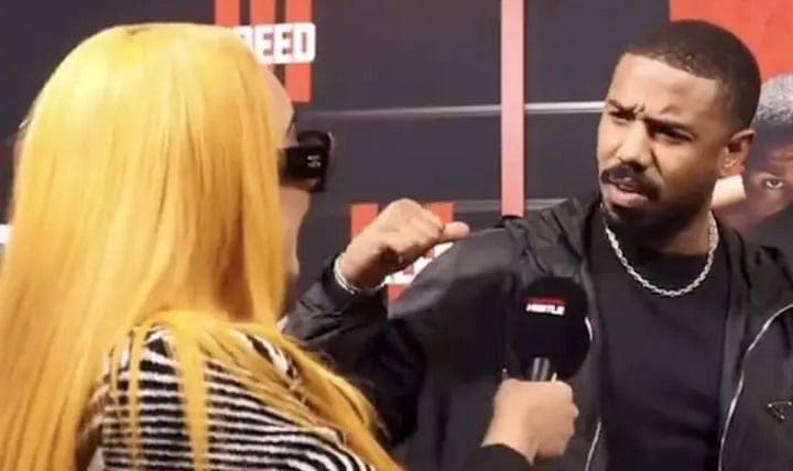 Michael B Jordan Confronts Reporter Who Once Called Him Corny On Red Carpet