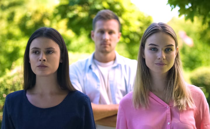 suspicious boyfriend's ex