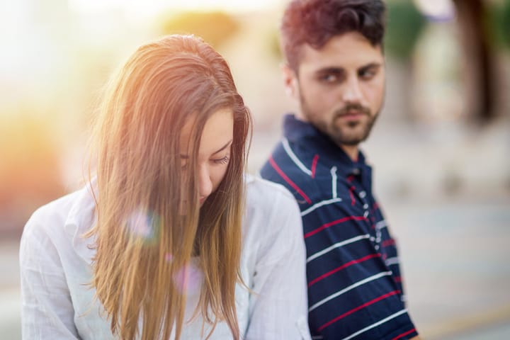 unhappy couple breakup fight love dating