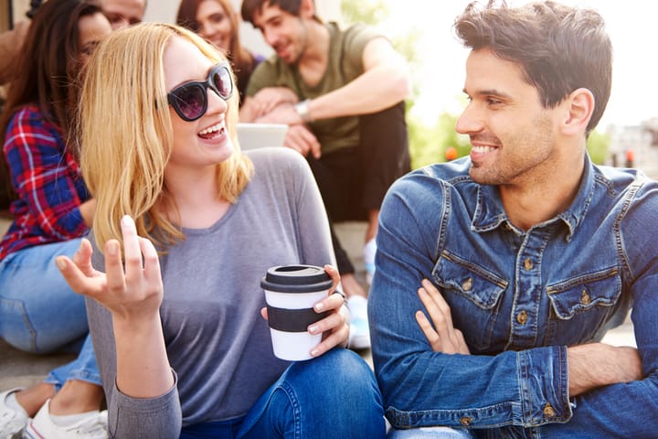 Fun and friendship. Isn't it a perfect day?
