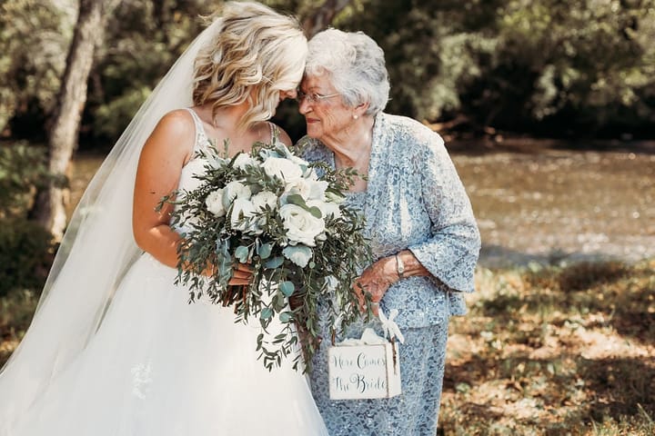 grandmas flower girls