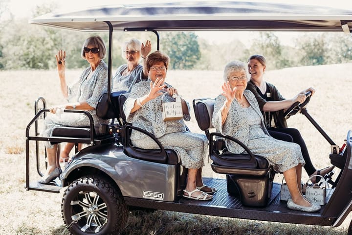 grandmas flower girls