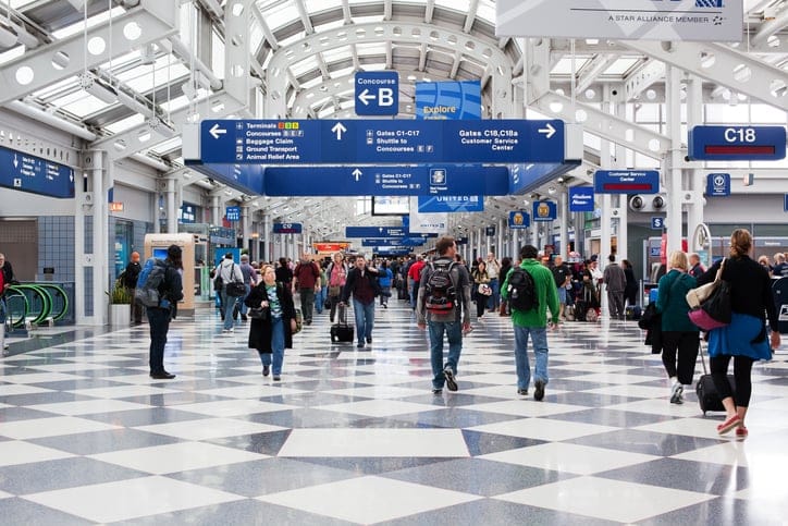 Man Found Living In Chicago Airport Because He Was ‘Too Scared Of COVID-19’ To Go Home