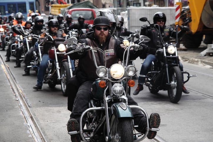 Biker Gang Storms Neighborhood Looking For Bullied Teen Boy Until He Comes Out To Face Them