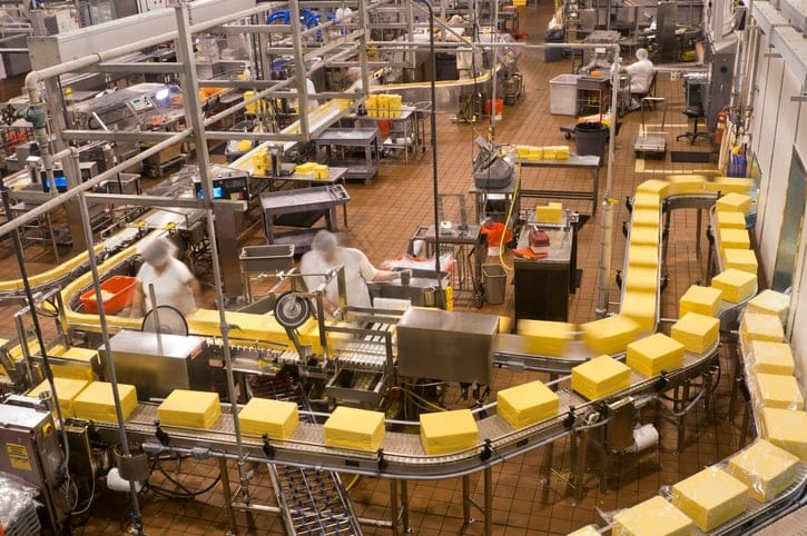 Four Factory Workers Arrested For Stealing Nearly 3,000 Pounds Of Cheese