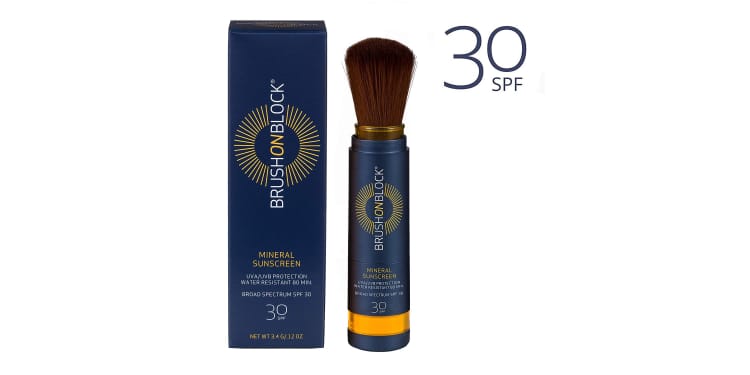 This Brush-On SPF 30 Sunscreen Is A Total Game-Changer