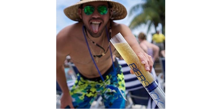 The Bierstick Is A Whole New Kind Of Beer Bong & We Need It Now