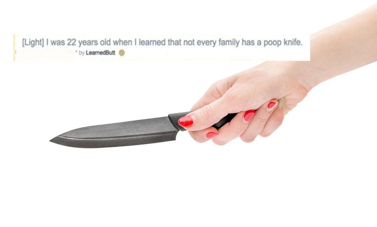 What Is A ‘Poop Knife’ & Why Do So Many People Have Them?