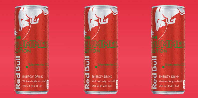 Red Bull’s Summer Edition Watermelon Flavor Will Keep You Going Until Fall