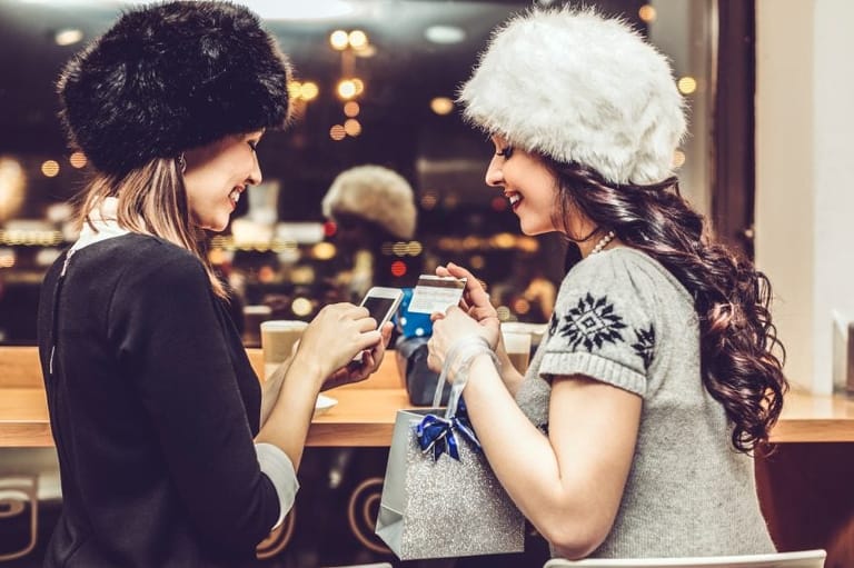 Two friends hanging out