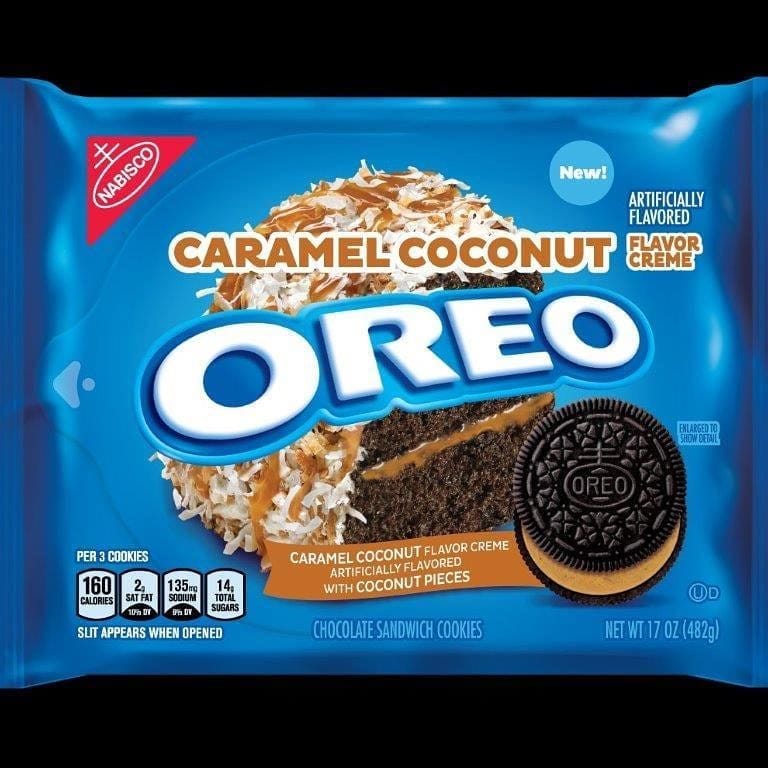 Oreo Is Releasing Chocolate Marshmallow And Caramel Coconut Flavors In 2020