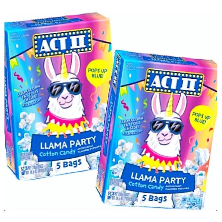 Act II Is Releasing Cotton Candy-Flavored Popcorn That Pops Blue