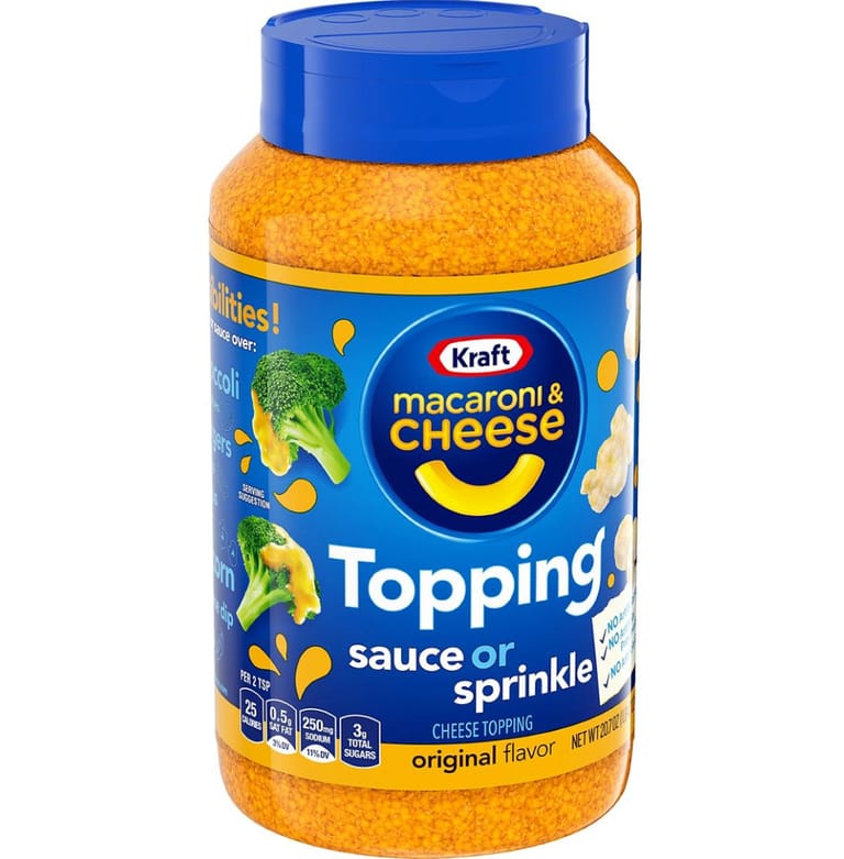 Kraft Is Selling 1-Pound Shakers Full Of Macaroni & Cheese Powder So Life Is Now Complete