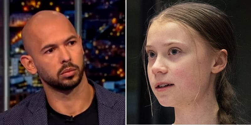 Greta Thunberg Gives Andrew Tate Epic Burn After He Tries To Troll Her About Emissions