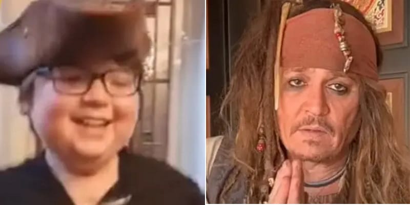 Johnny Depp Makes Dying Fan’s Wish Come True With Captain Jack Sparrow Message