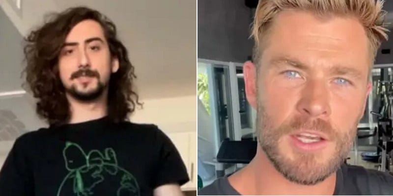 Chris Hemsworth Responds To Guy Who Claims People Say They Look Alike