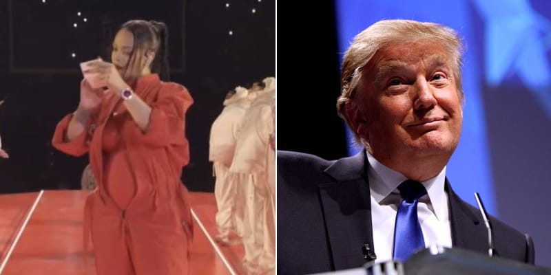 Donald Trump Slams Rihanna For ‘The Single Worst Halftime Show In Super Bowl History’