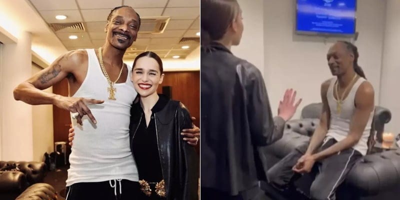 Snoop Dogg Tells Emilia Clarke He’d ‘Protect Her Eggs Any Day’ At First Meeting