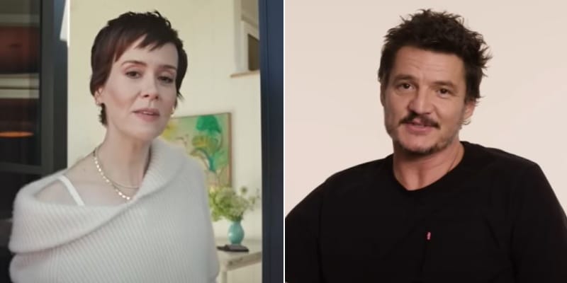 Sarah Paulson Used To Give Pedro Pascal Her Acting Money So He Could Afford To Eat