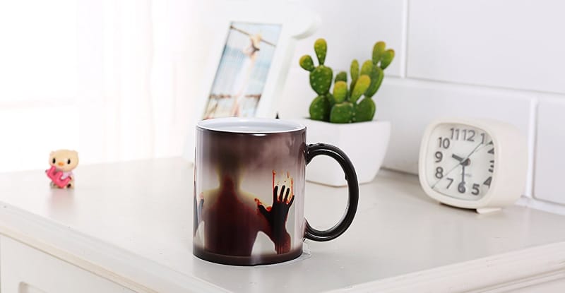 This Color-Changing Zombie Mug Is A Terrifyingly Perfect Way To Drink Your Morning Coffee