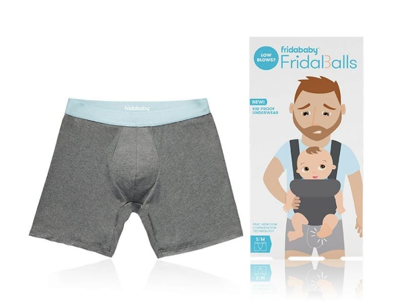 These Underwear Protect Dads’ Nether Regions From Their Kids’ Kicks