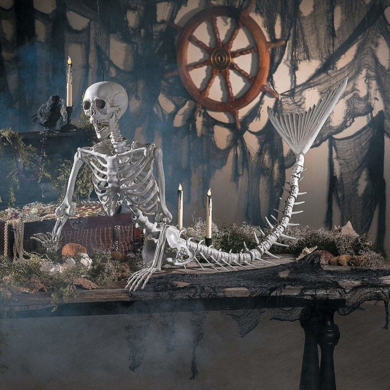 This Mermaid Skeleton Is The Spooky Halloween Decoration Of Our Dreams
