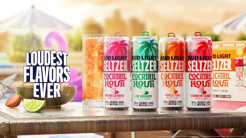 Bud Light Seltzer’s New Cocktail-Inspired Flavors Are Like Summer In A Can