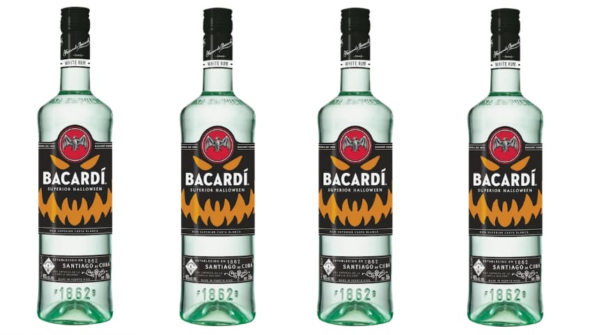 Bacardi Is Releasing A Glow-In-The-Dark Bottle Just In Time For Halloween