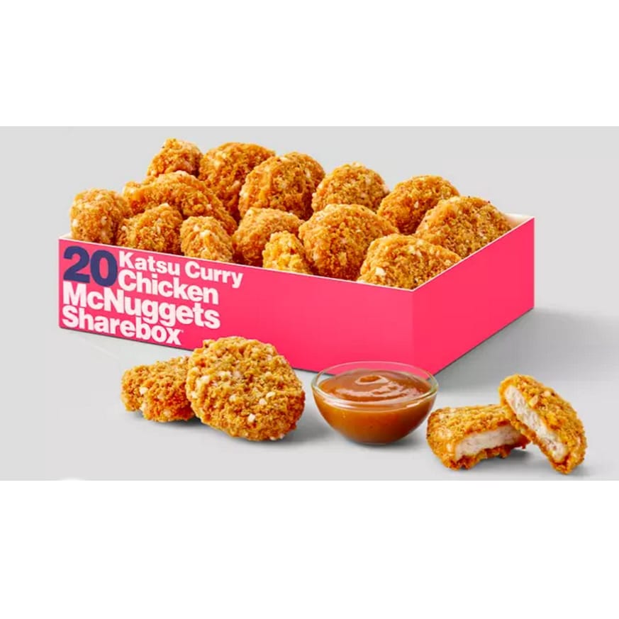 McDonald’s Is Selling Katsu Chicken McNuggets With Curry Dipping Sauce