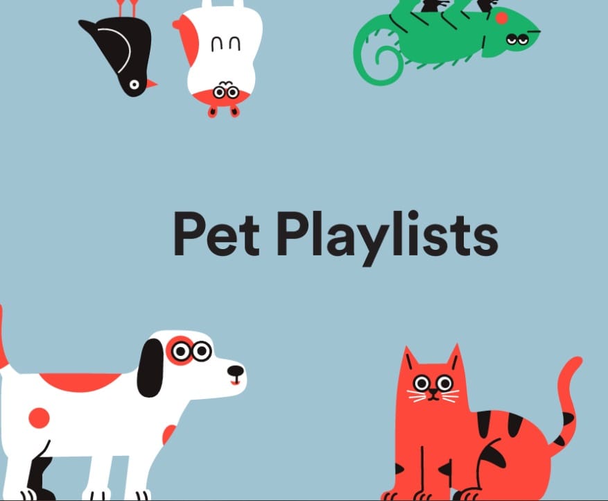 Spotify Launches Personalized Playlists For Your Pets To Keep Them Company When You’re Not Home