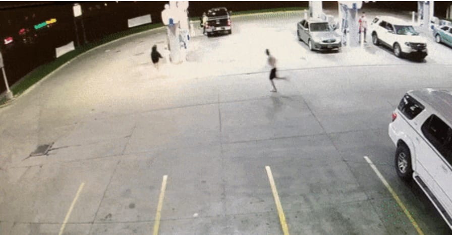Man Ignores Violent Gas Station Kidnapping Happening Inches Away And Just Watches