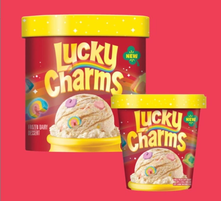 Lucky Charms Ice Cream Is Happening So You Can Eat Dessert For Breakfast