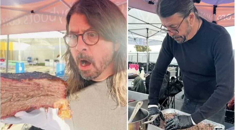 Foo Fighters’ Dave Grohl BBQs At Homeless Shelter For 24 Hours