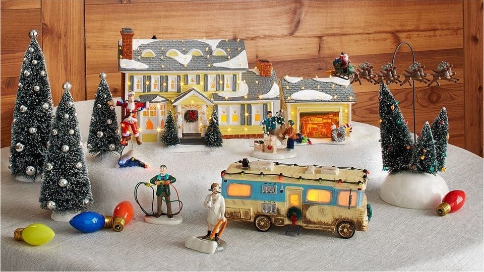 This National Lampoon’s ‘Christmas Vacation’-Themed Ceramic Village Brings The Movie Straight To Your Home