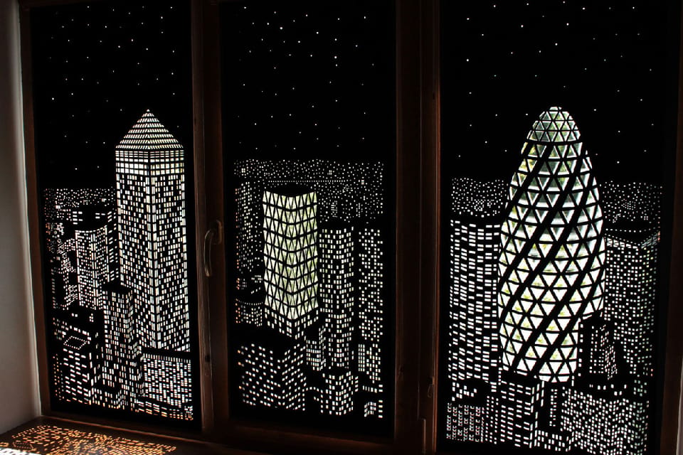 blackout curtains