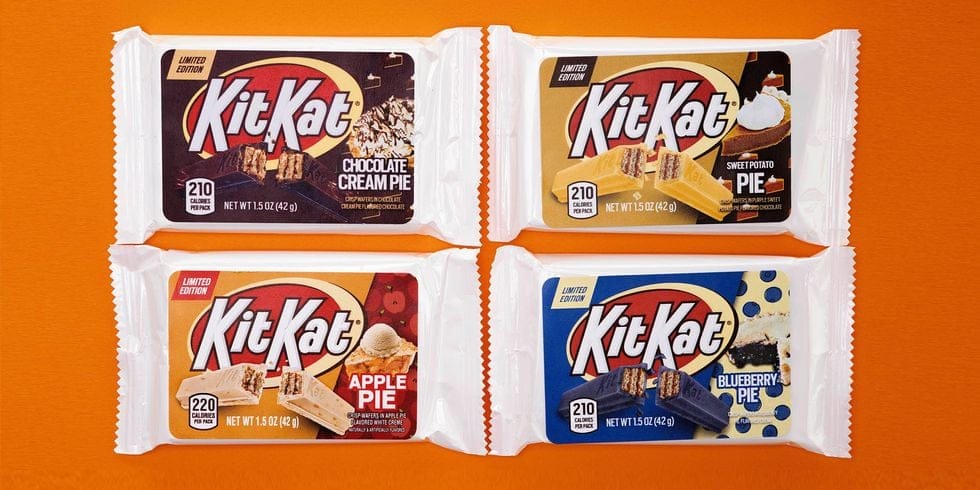 Kit Kat Is Releasing Four New Pie Flavors In 2020, So Get Ready For A Sugar Rush