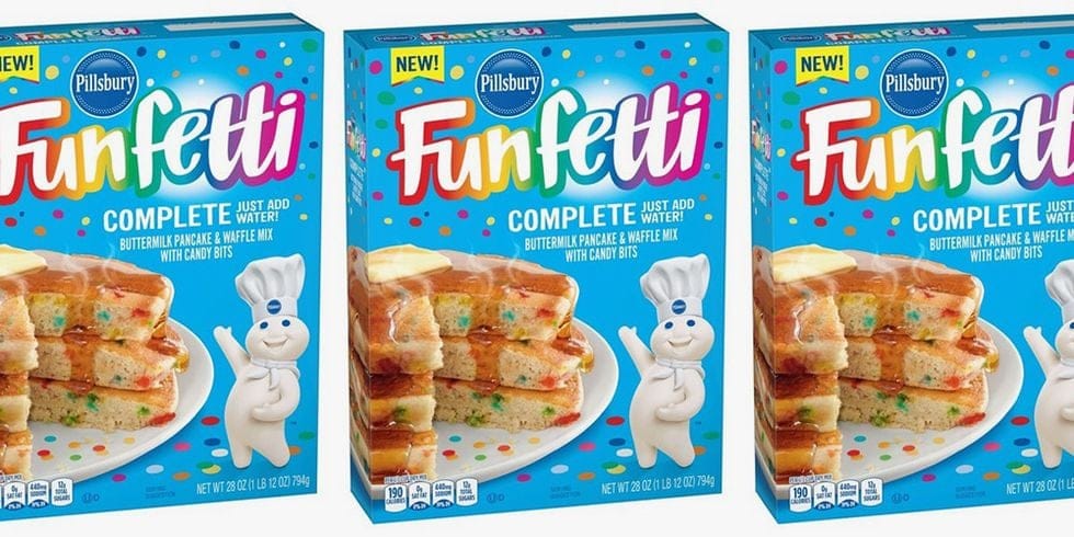 Pillsbury Makes Funfetti Pancake And Waffle Mix Now, So Good Morning!