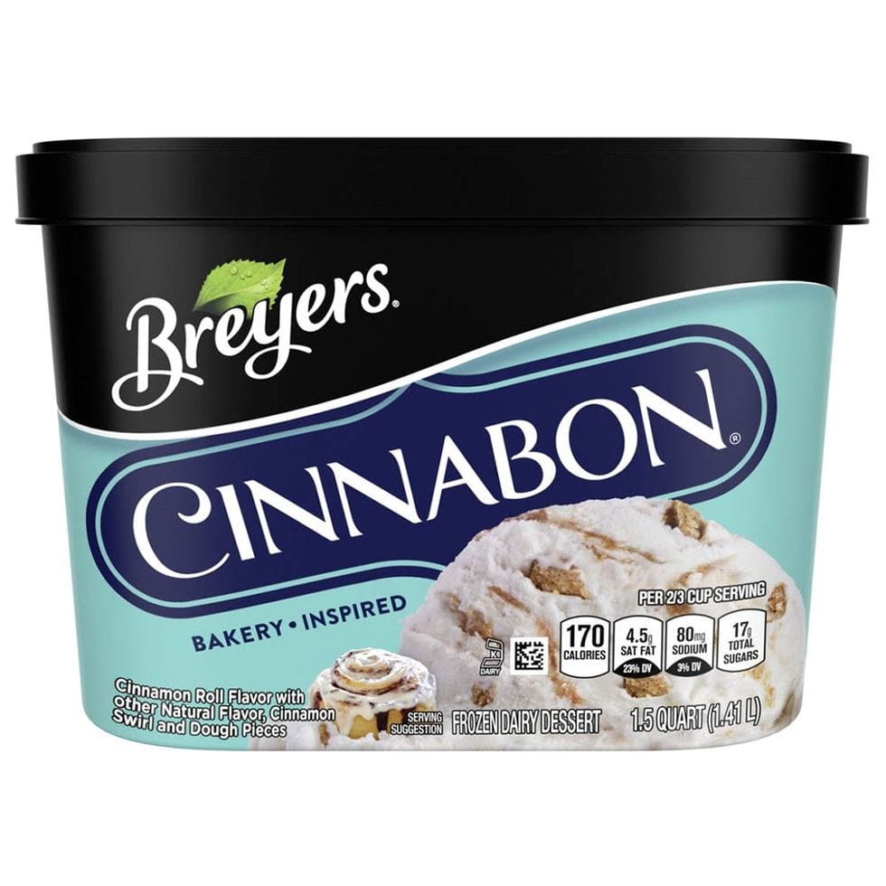 Breyers Releases Cinnabon Ice Cream Just In Time To Tank Your New Year’s Resolution To Eat Healthier