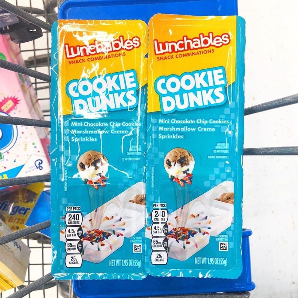 Lunchables Cookie Dunks Are Everything You Need In A Snack