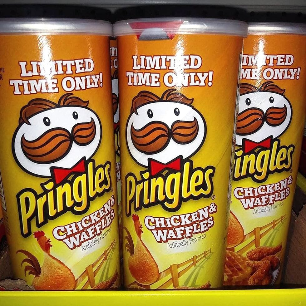 Pringles Released Chicken & Waffles Chips In Case You’re Running Low On Snacks