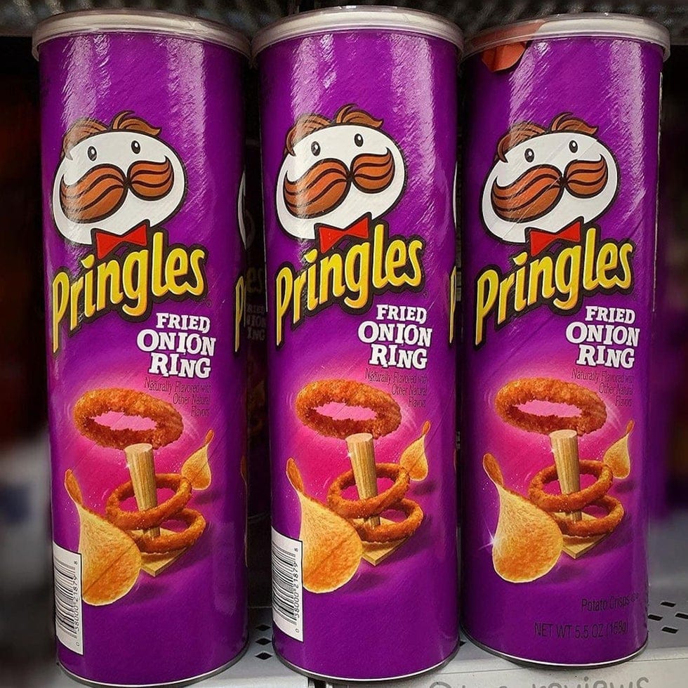 Pringles’ Fried Onion Ring Flavor Put One Of Your Favorite Junk Foods In Chip Form